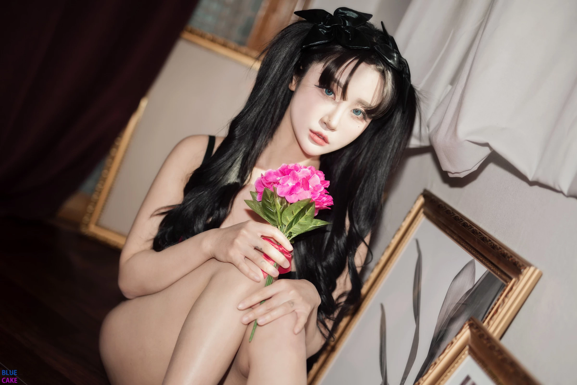 Bomi [보미] & Zia [지아] Fate Saber x Thosaka Rin – Lingerie.Ver 1 [50P]