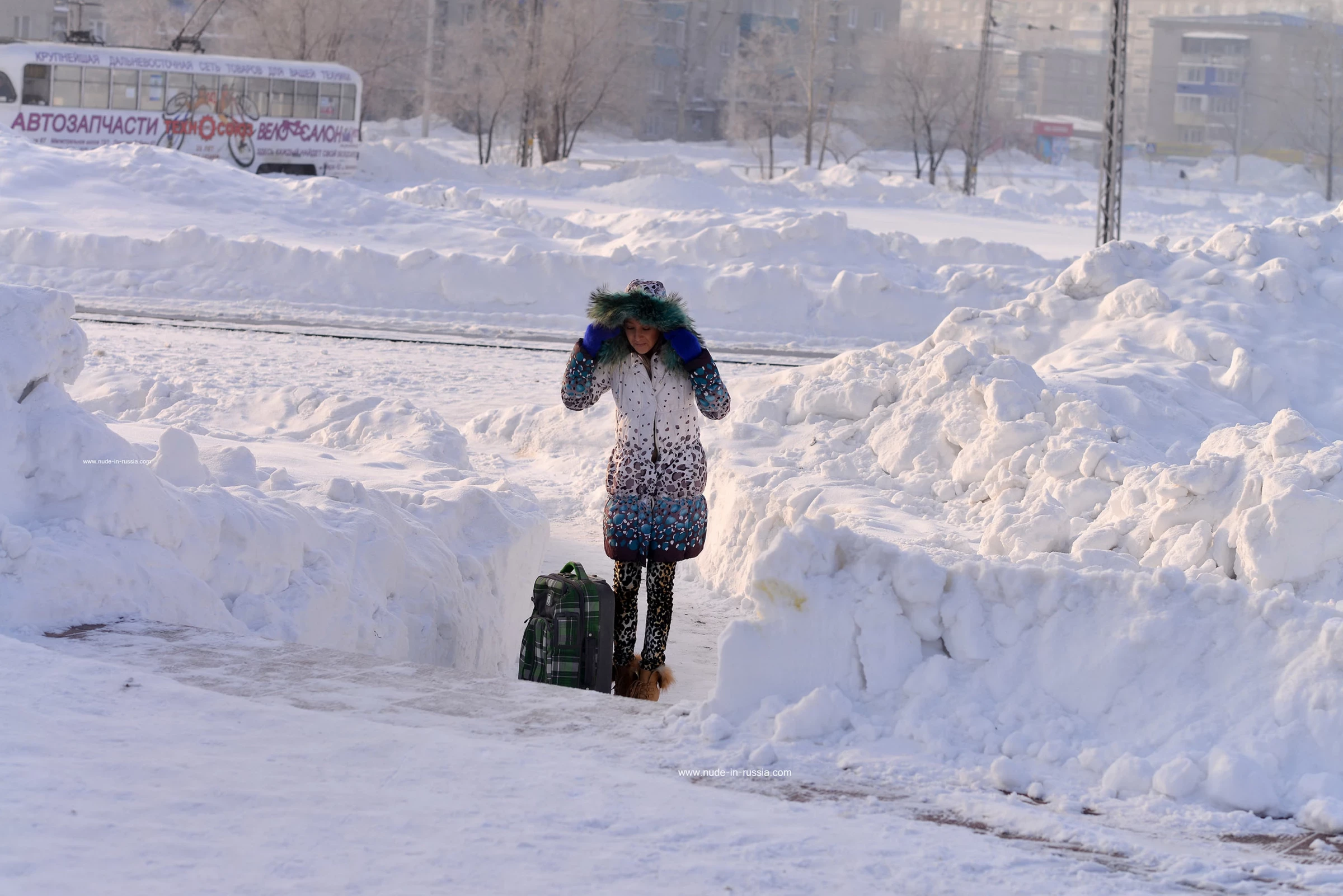 NudeInRussia Maria 8523Km Of The Trans Siberian Railway [153P]