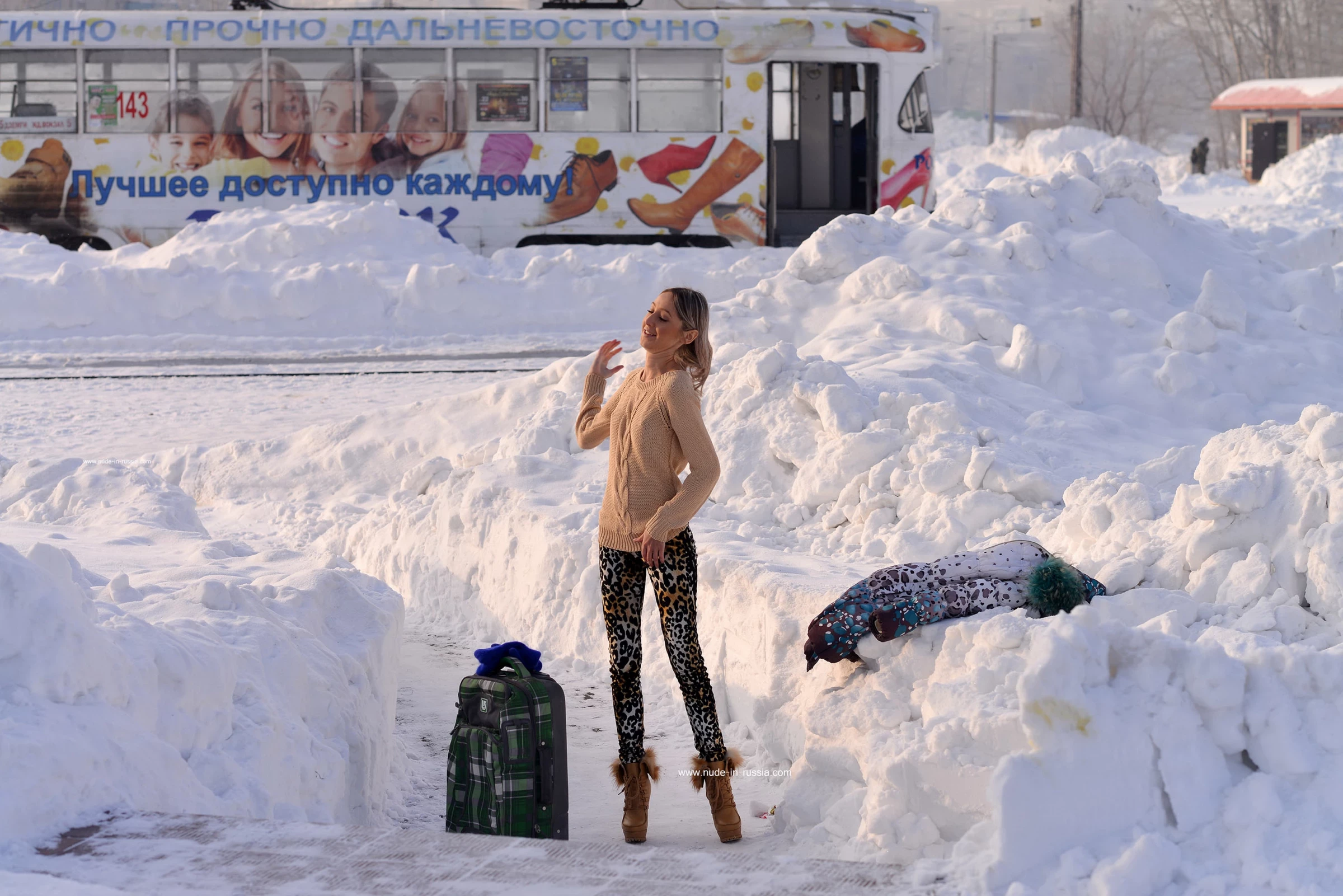 NudeInRussia Maria 8523Km Of The Trans Siberian Railway [153P]