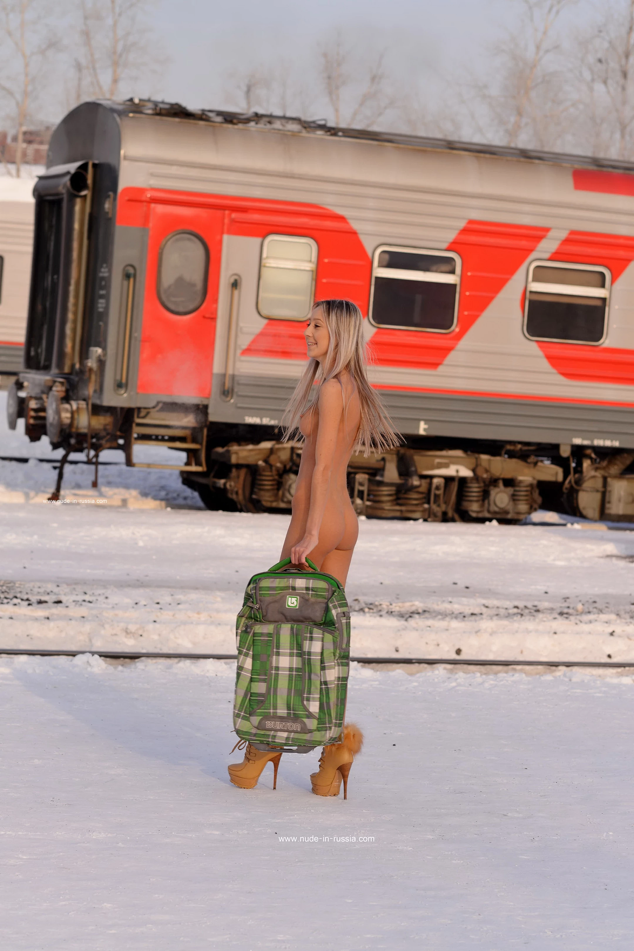 NudeInRussia Maria 8523Km Of The Trans Siberian Railway [153P]