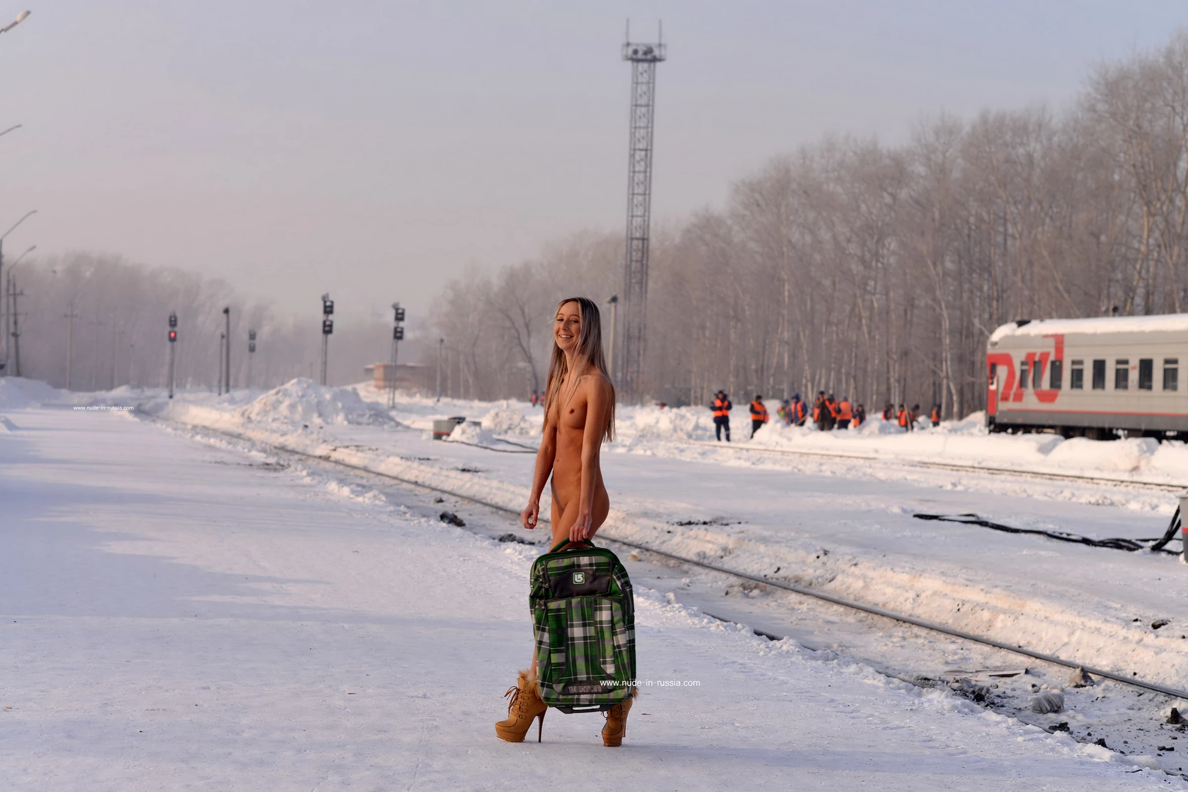 NudeInRussia Maria 8523Km Of The Trans Siberian Railway [153P]