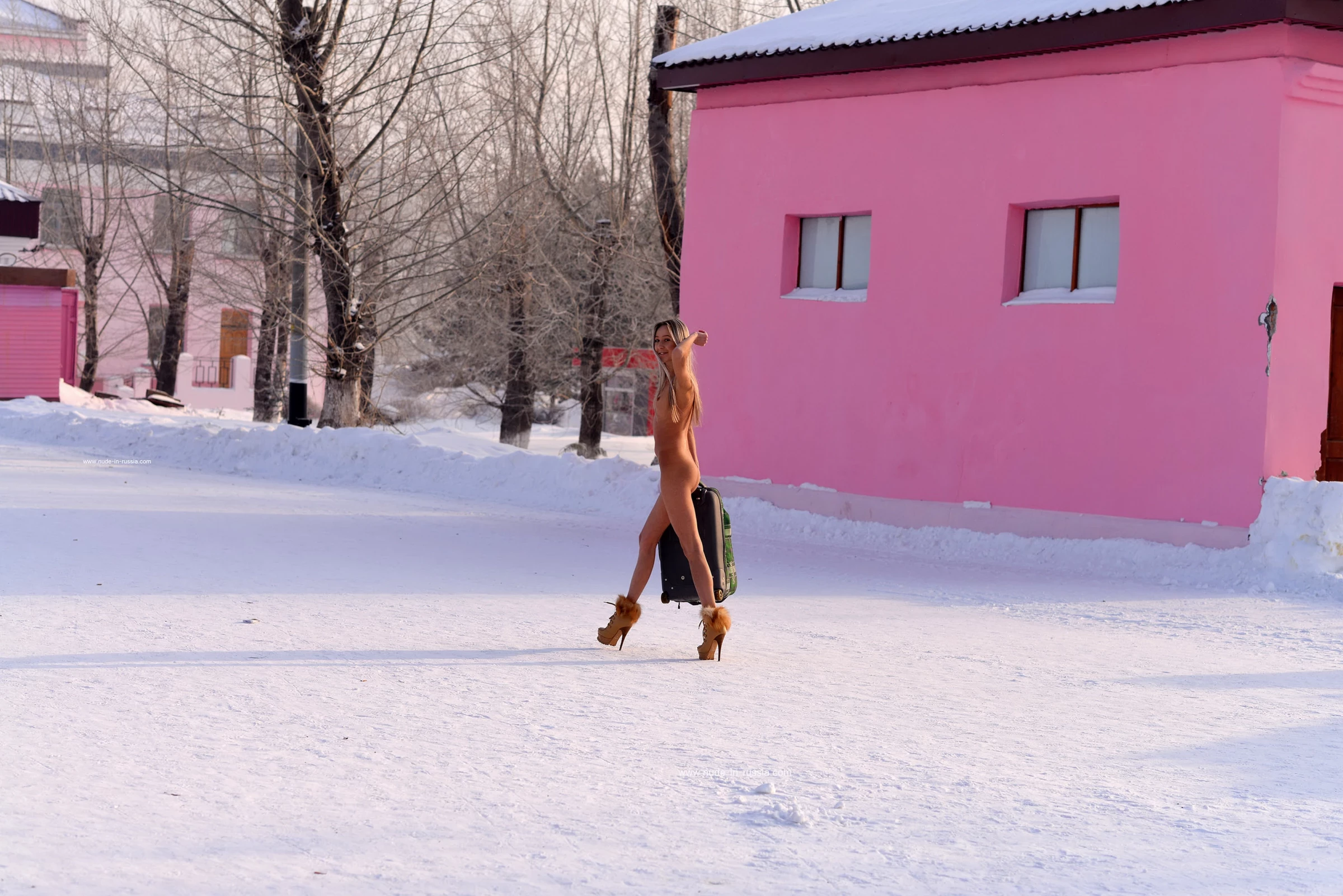 NudeInRussia Maria 8523Km Of The Trans Siberian Railway [153P]