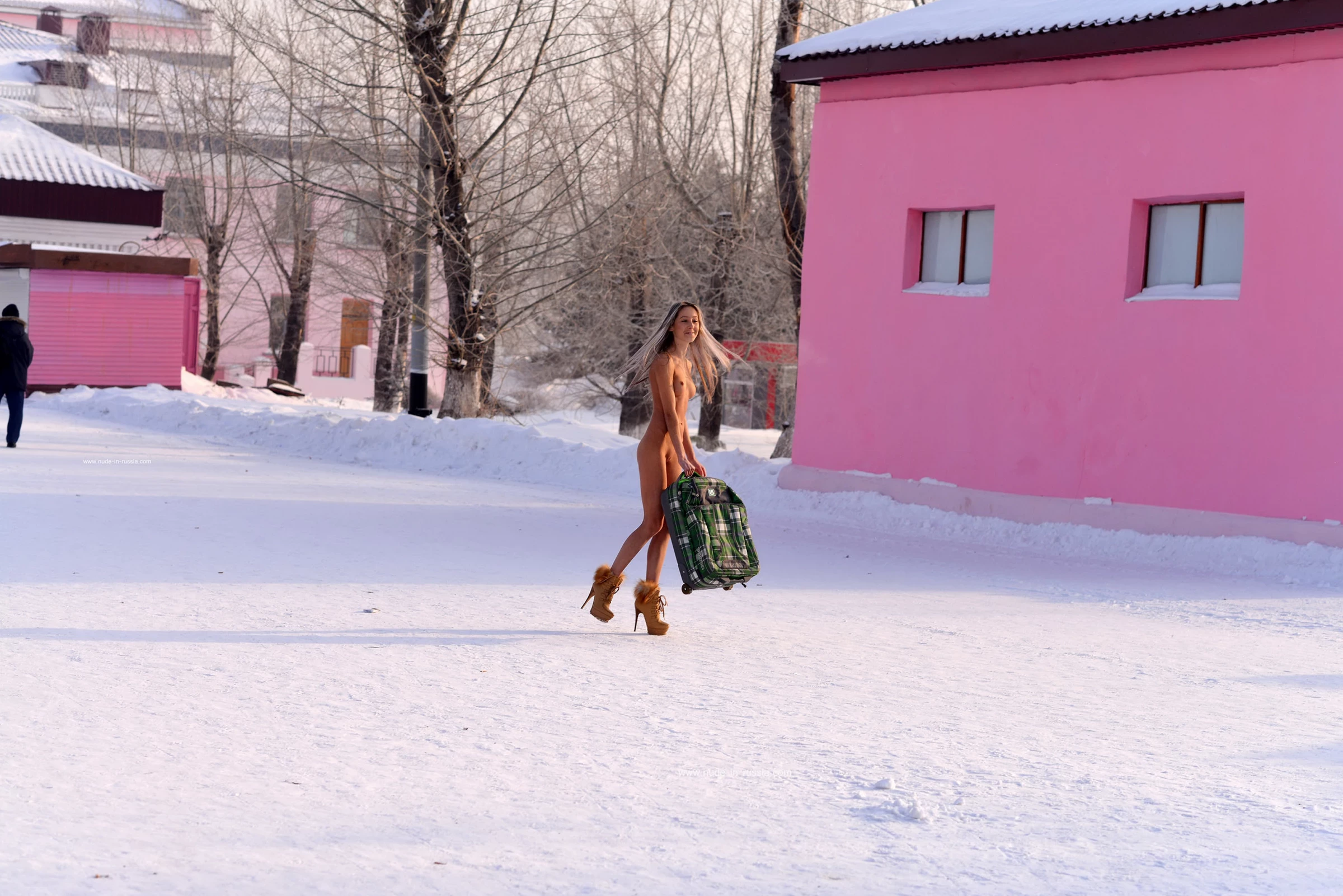 NudeInRussia Maria 8523Km Of The Trans Siberian Railway [153P]