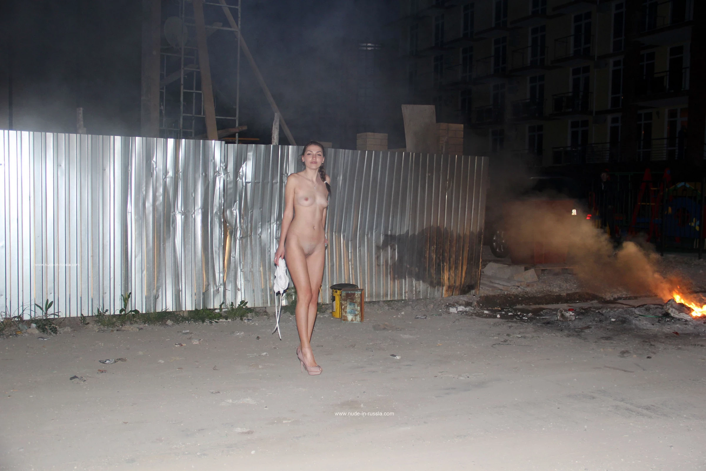 NudeInRussia Karina On The Street Of Southern City [55P]