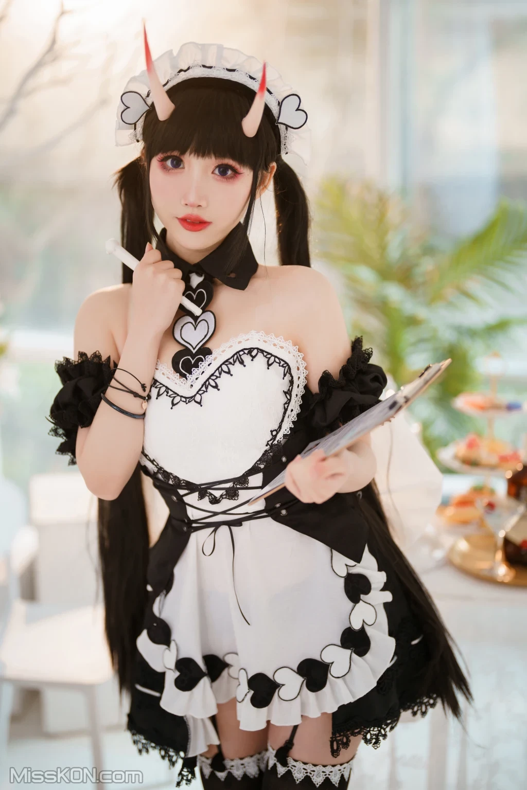 Coser@面饼仙儿 No.122： 能代女仆 [31 photos]