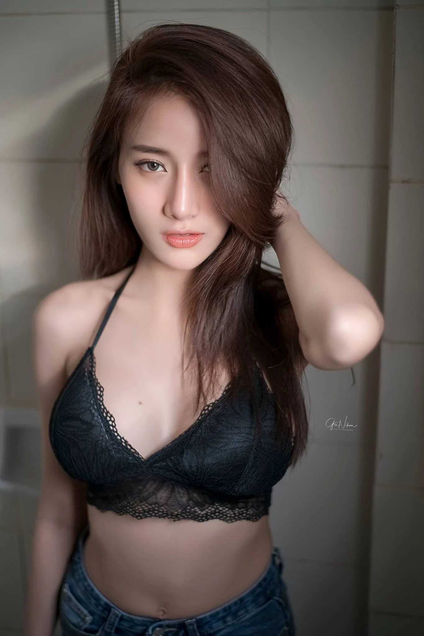 泰国模特 pichana yoosuk-痴痴地望着你