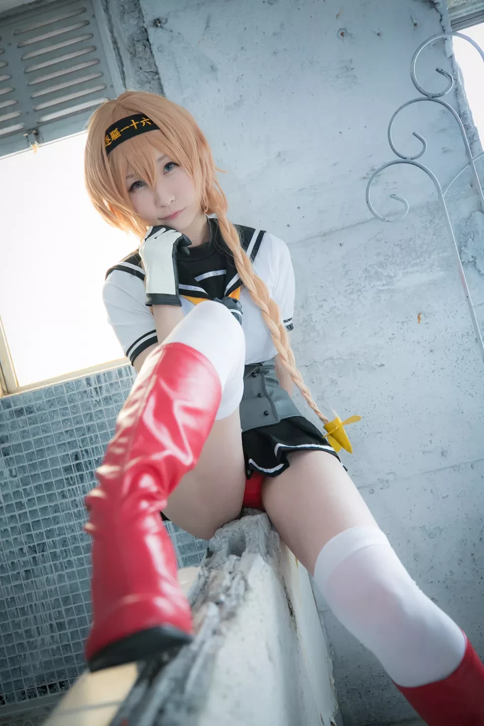 [Cosplay精选]COS正片《Suite2》图集红色内裤系列 黑色紧身衣诱惑写真330P