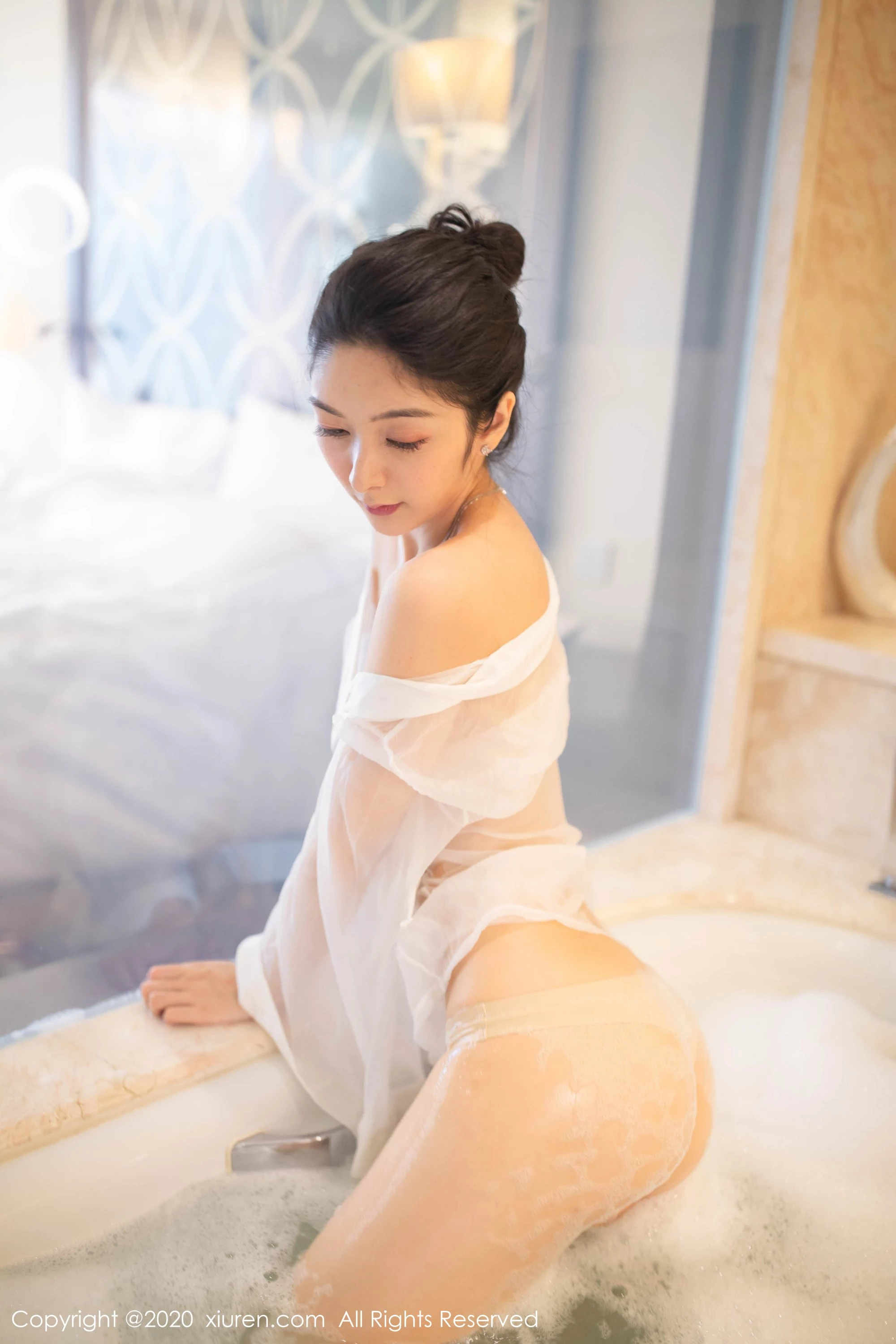 [Xiuren秀人网系列]2020.03.16 No.2063 Angela小热巴 性感写真[63P]