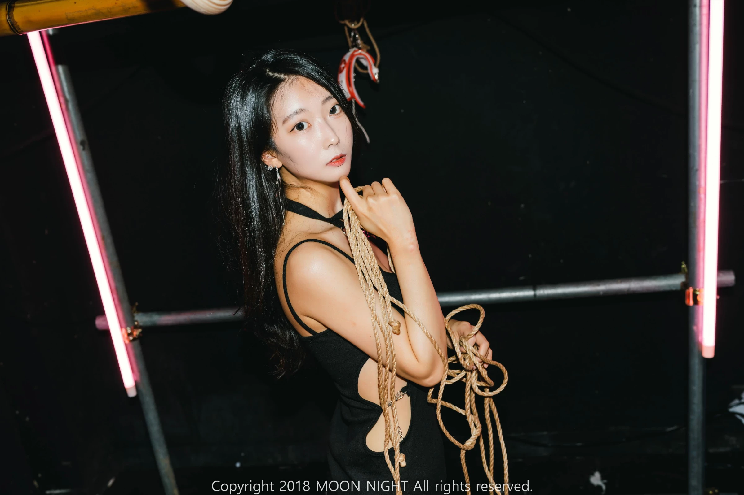 [Moon Night Snap] Mona [모나] - SM Club Art Bondage [87P]