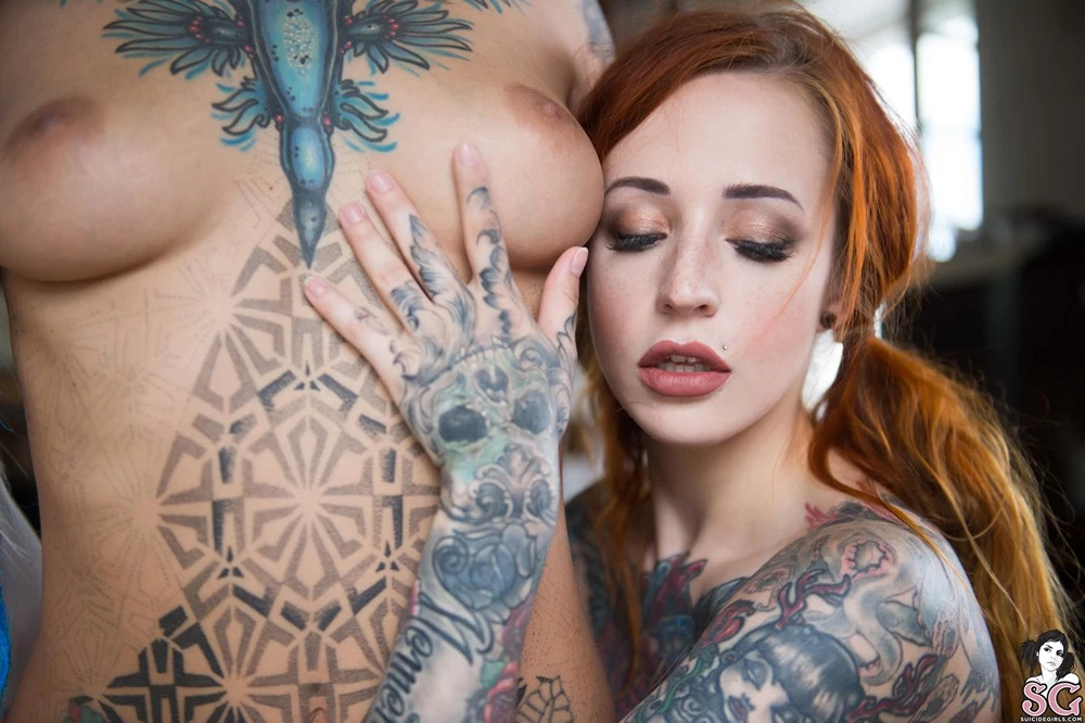 [Suicide Girls] JaneSinner - Blue Lace