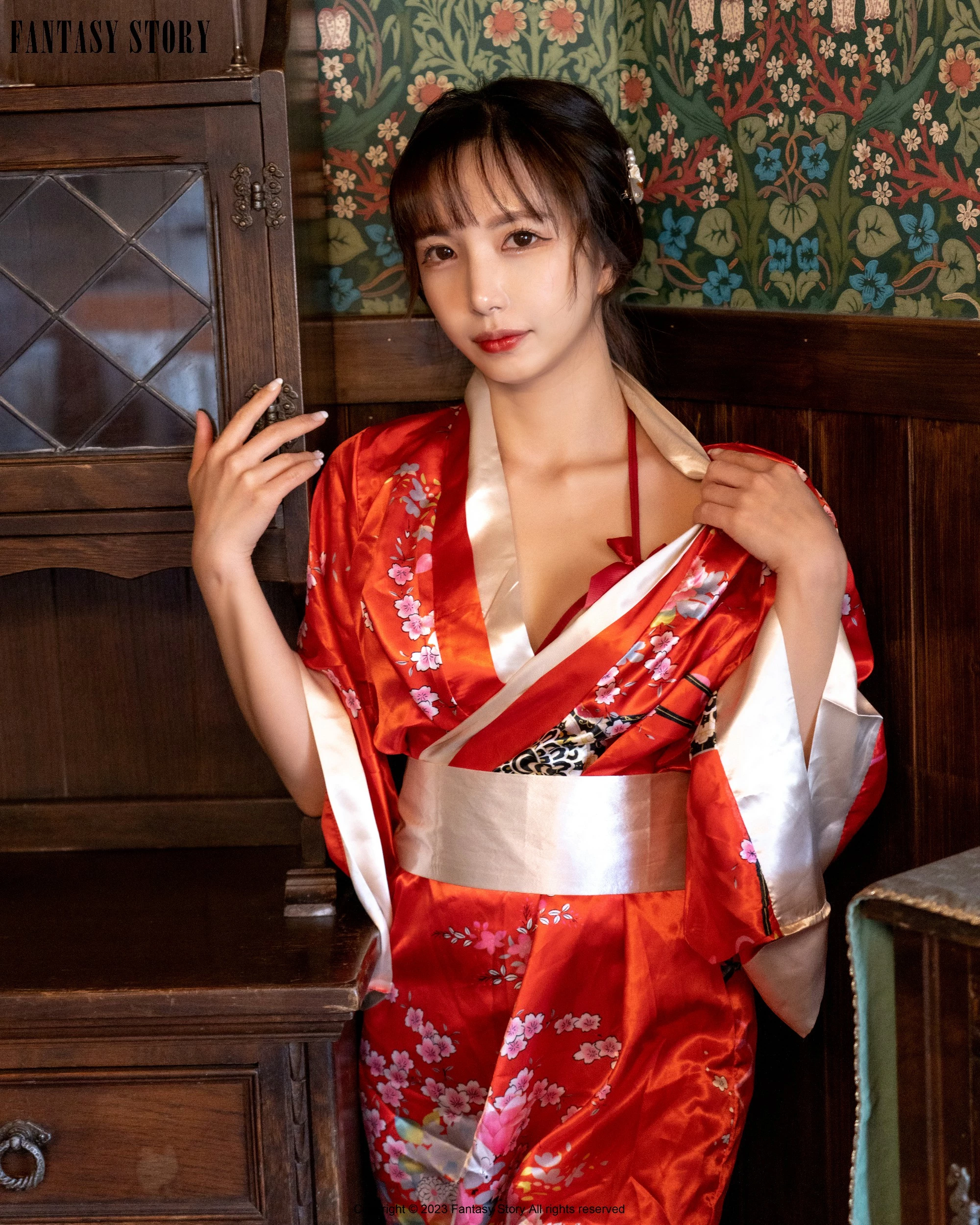 [Fantasy Story] Rua - A Girl in a Red Yukata [106P]