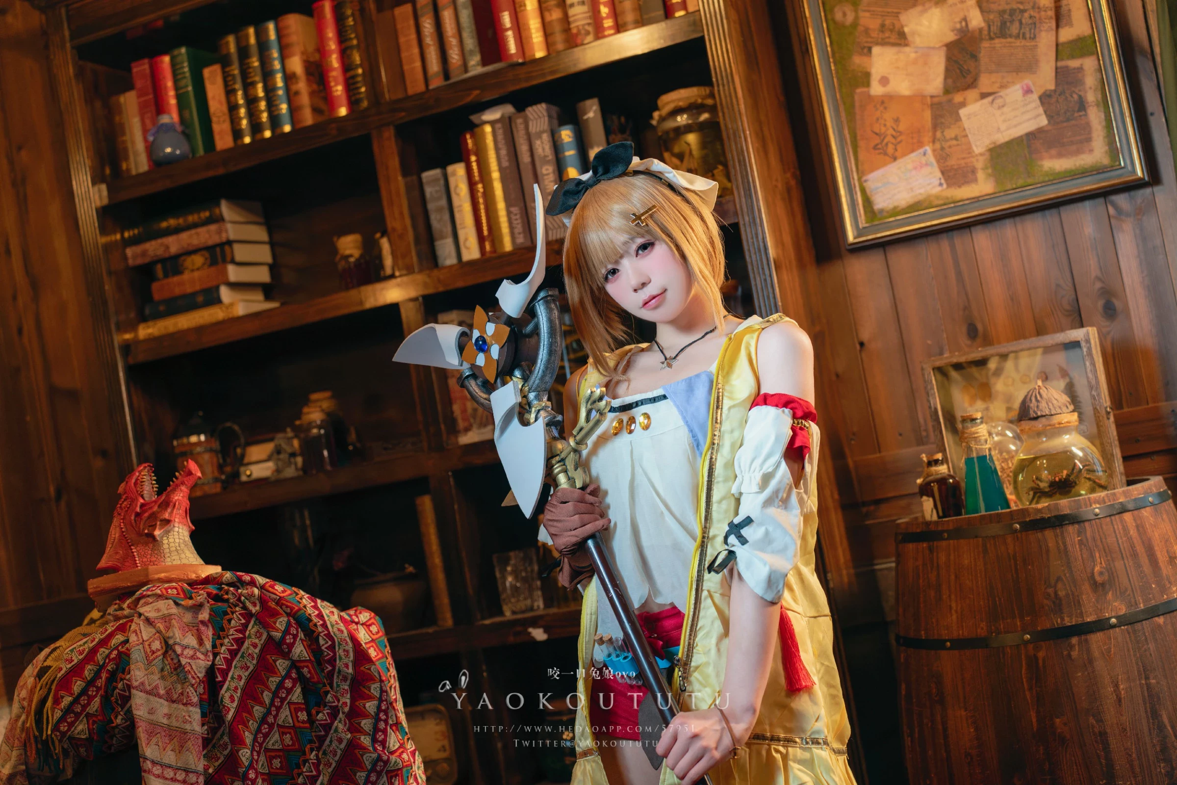 Coser@黏黏团子兔 -  莱莎的秘密工坊’&和我交往吗 [53P]