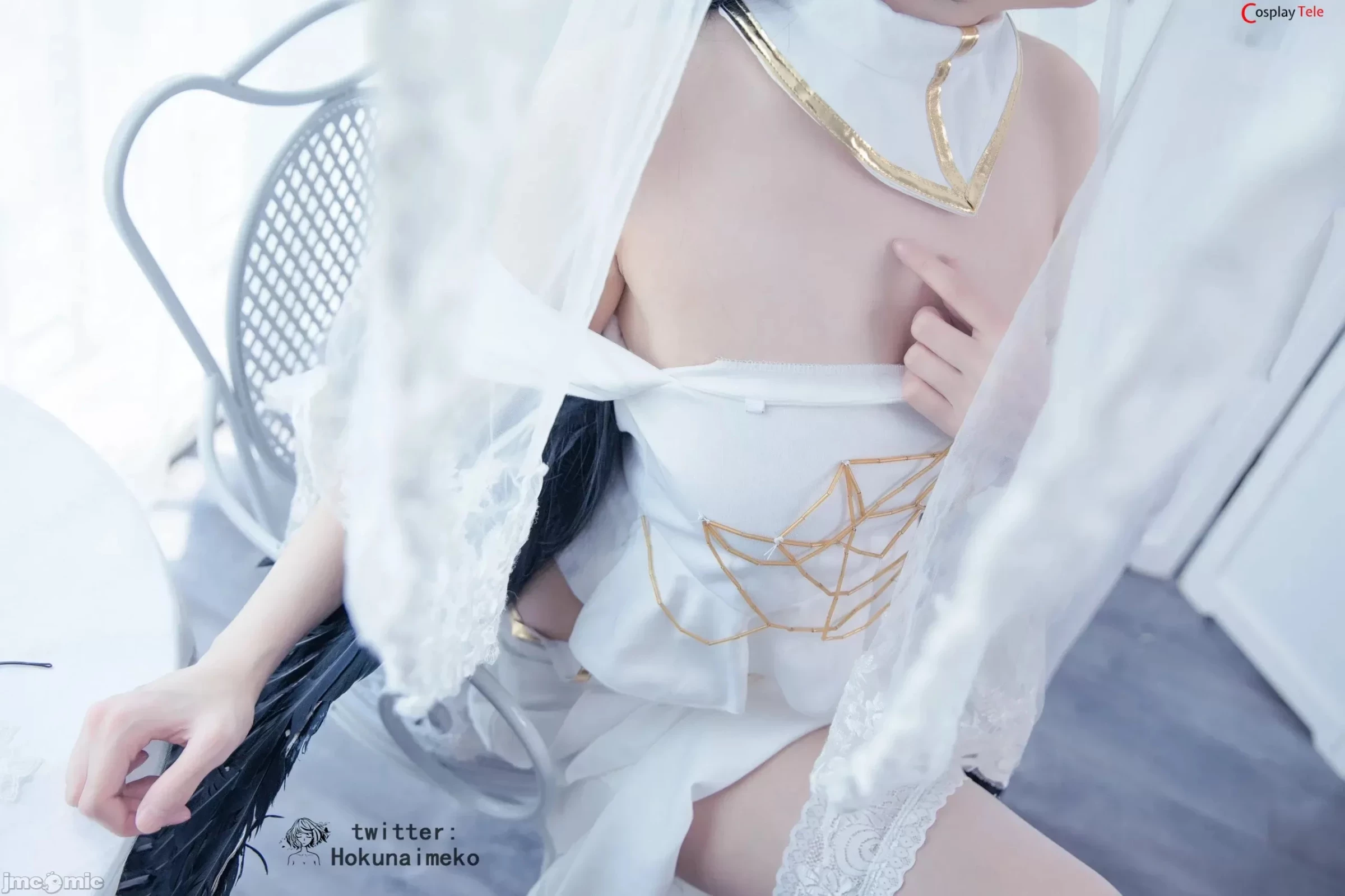 Hokunaimeko cosplay Albedo – Overlord [63P]