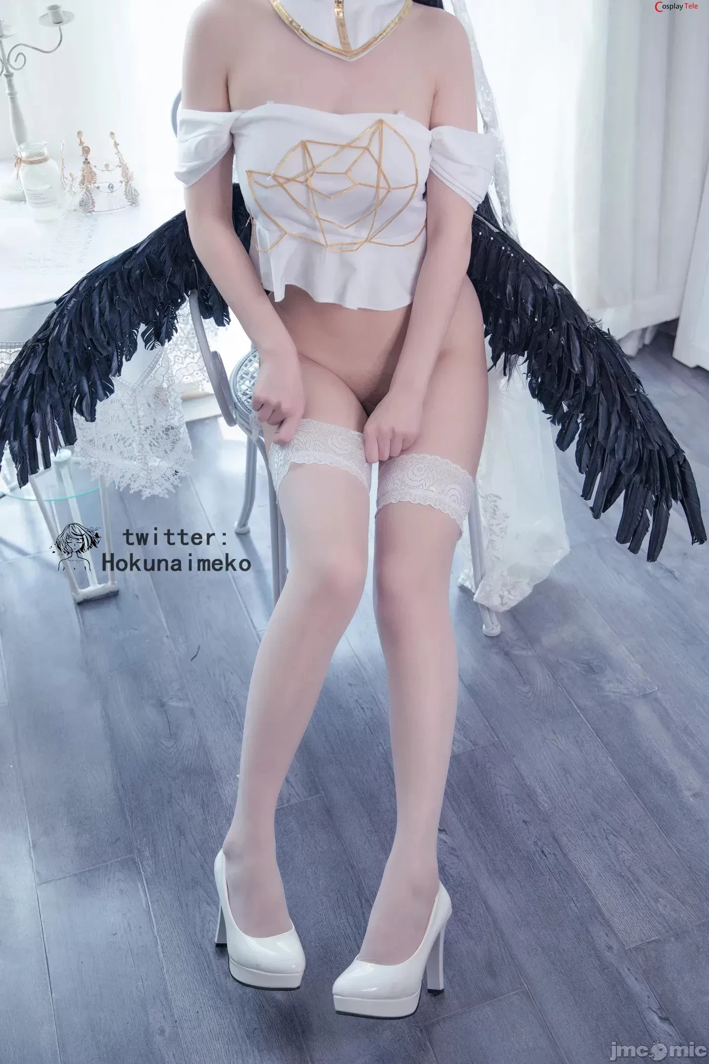 Hokunaimeko cosplay Albedo – Overlord [63P]