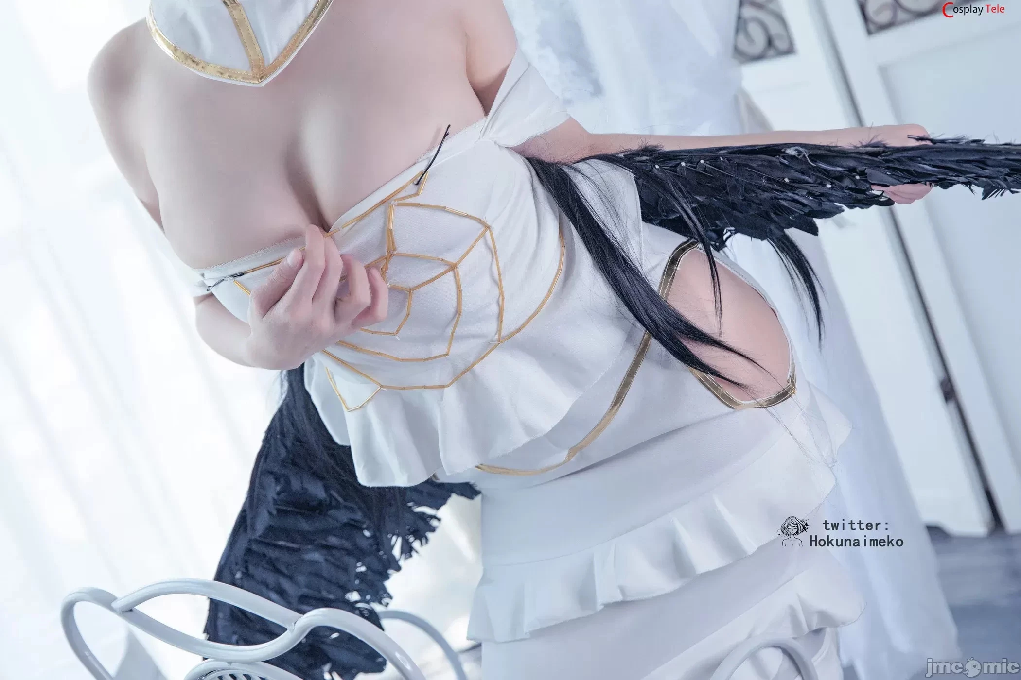 Hokunaimeko cosplay Albedo – Overlord [63P]