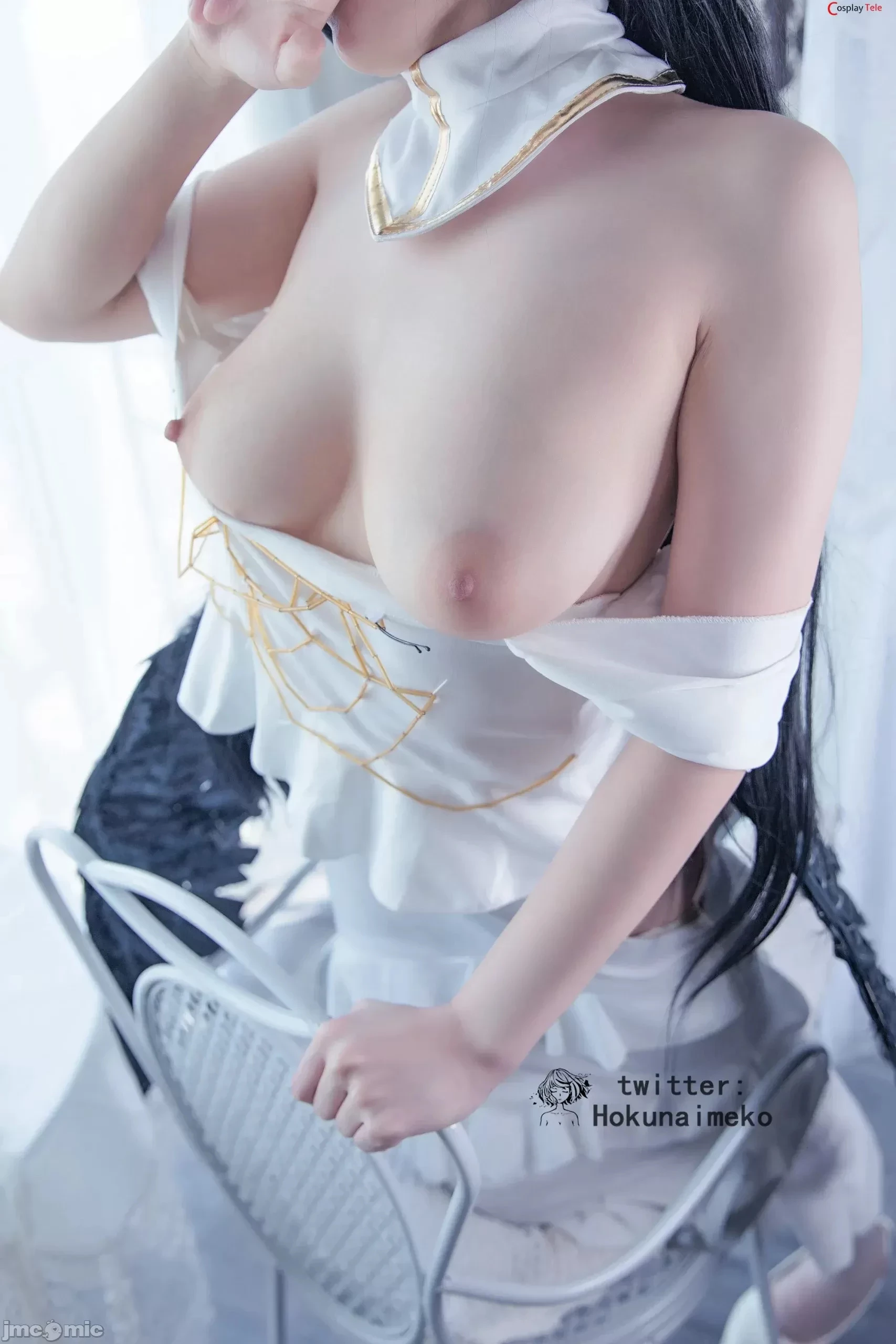 Hokunaimeko cosplay Albedo – Overlord [63P]