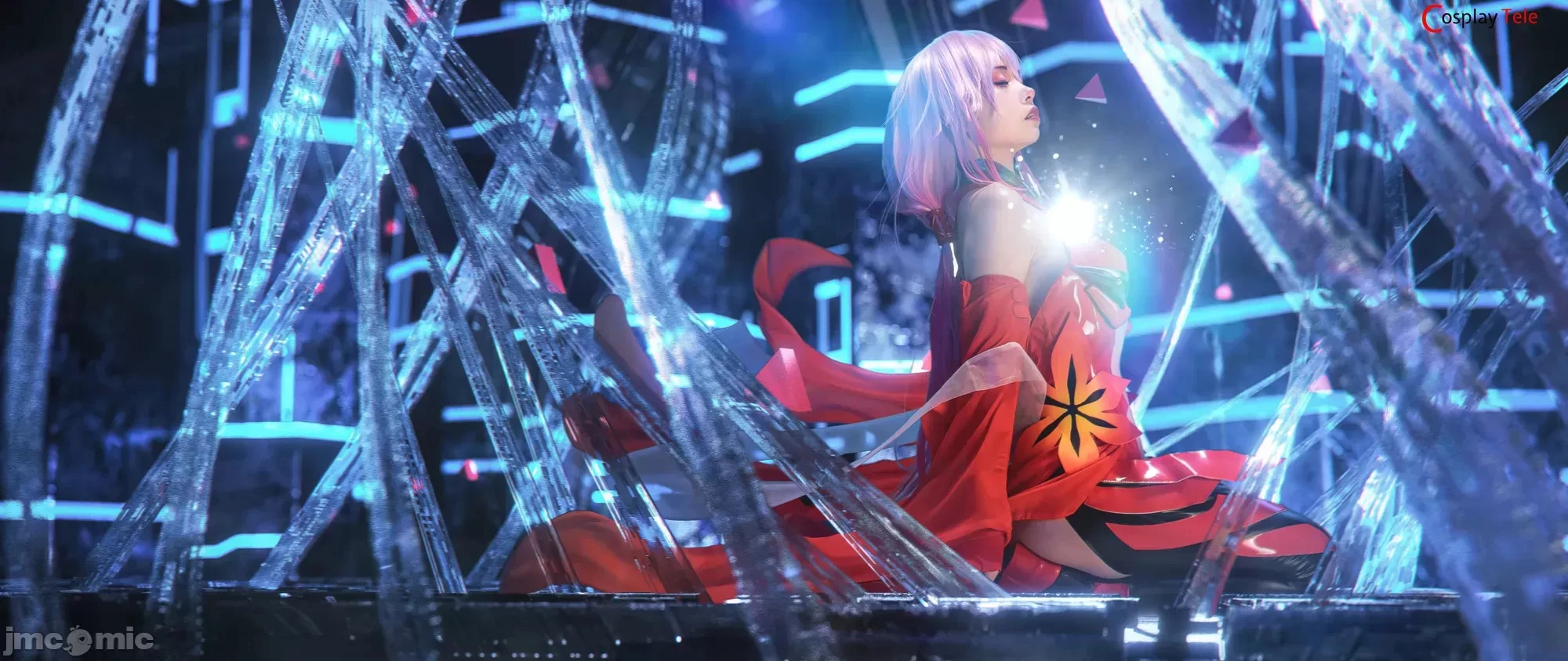 Nekokoyoshi [爆机少女喵小吉] cosplay Inori Yuzuriha – Guilty Crown [51P]