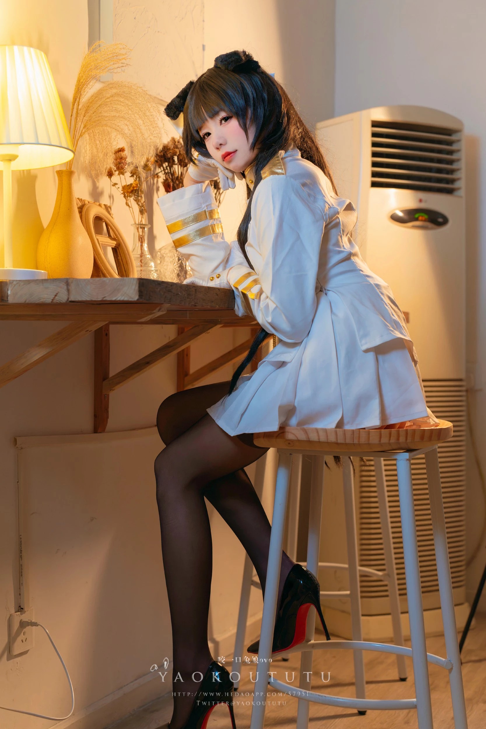 Coser@黏黏团子兔 - 八月T3专属特典 爱宕’& 八月T3专属舞蹈 Excuse me’ [49P]