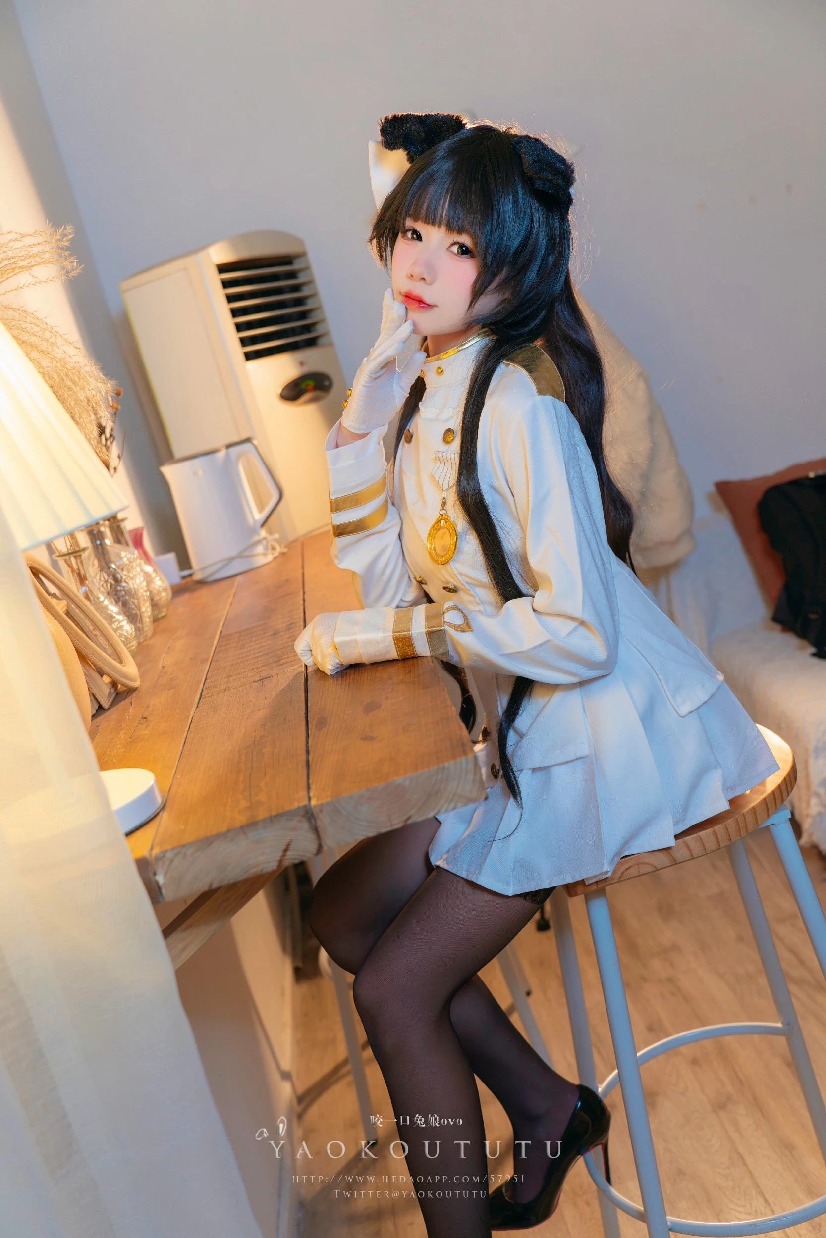 Coser@黏黏团子兔 - 八月T3专属特典 爱宕’& 八月T3专属舞蹈 Excuse me’ [49P]