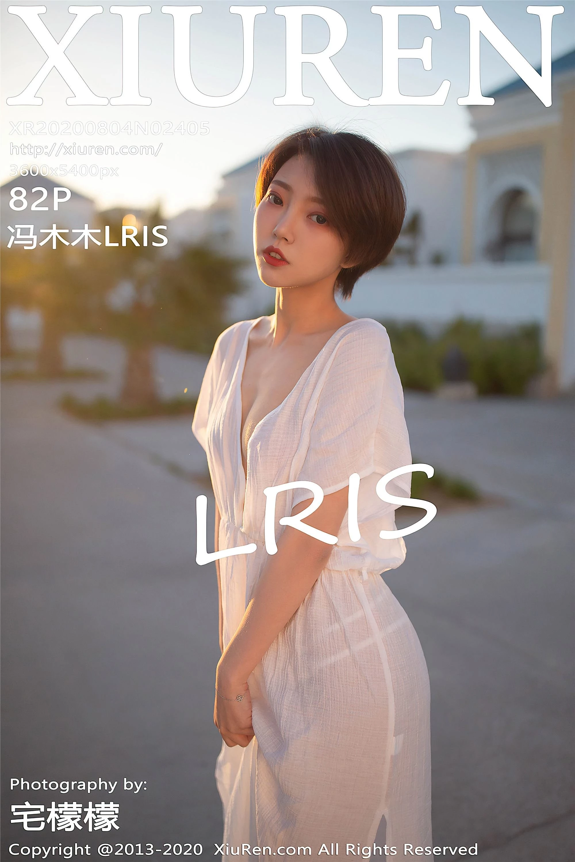 [Xiuren秀人网系列]2020.08.04 Vol.2405 冯木木LRIS 完整版无水印写真[83P]