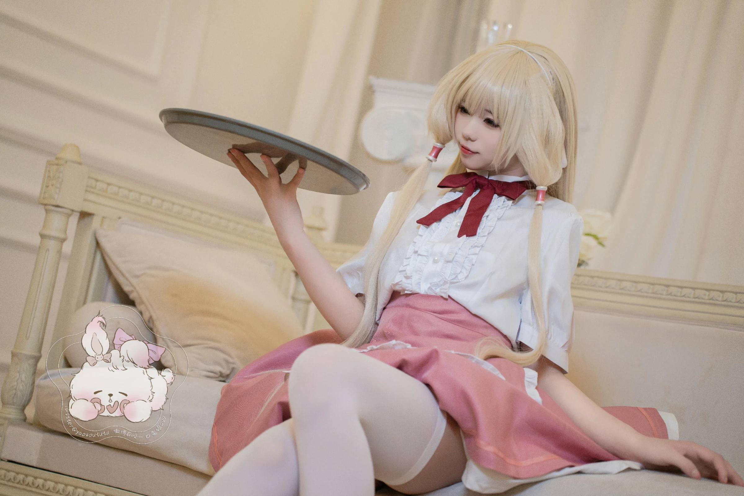 Coser@黏黏团子兔 - 女仆小叽 [70P]