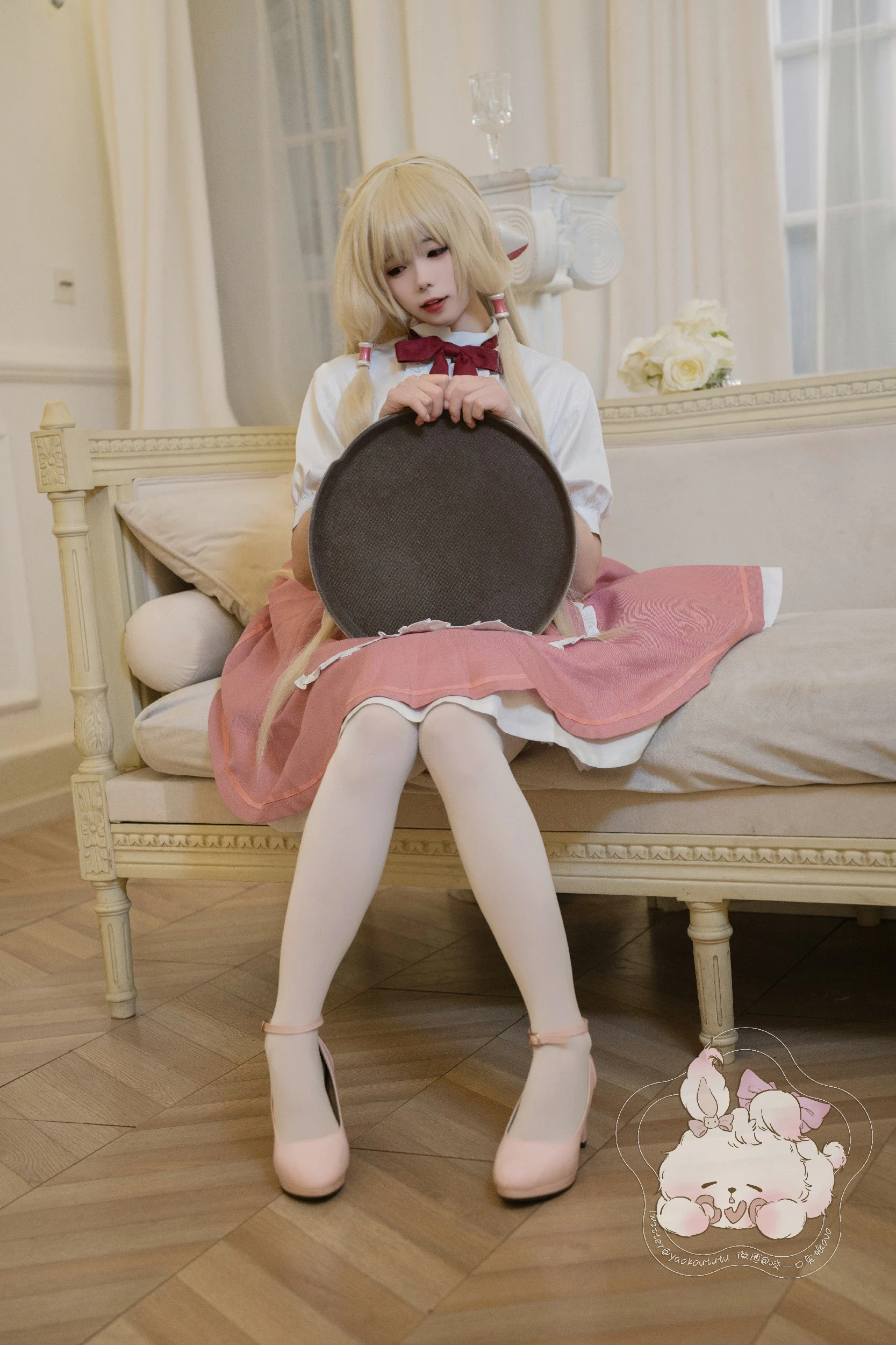 Coser@黏黏团子兔 - 女仆小叽 [70P]