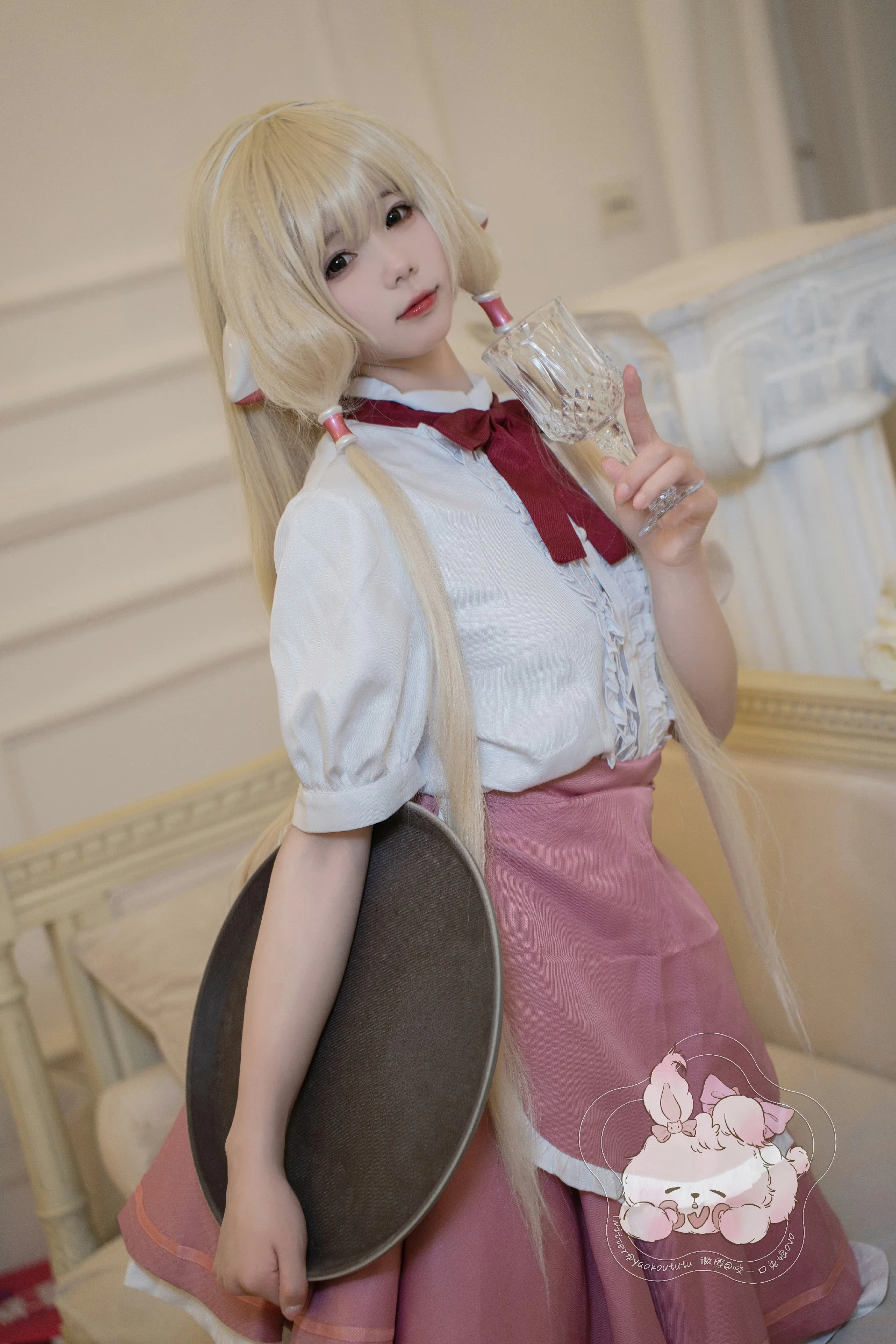 Coser@黏黏团子兔 - 女仆小叽 [70P]