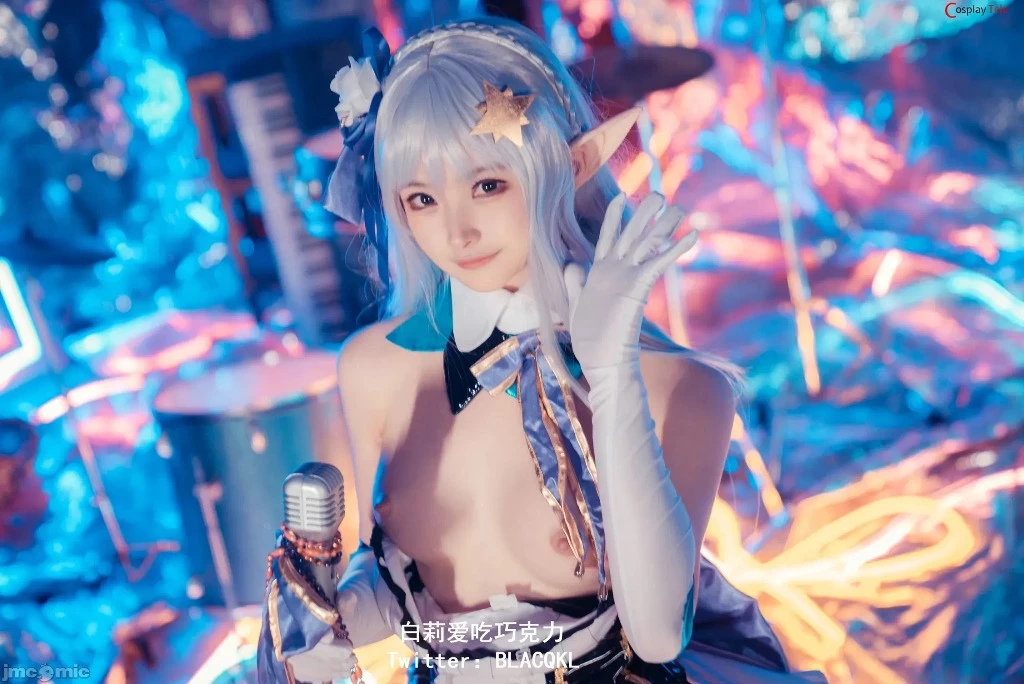 Blacqkl [白莉爱巧克力] cosplay Emilia – ReZero [62P]