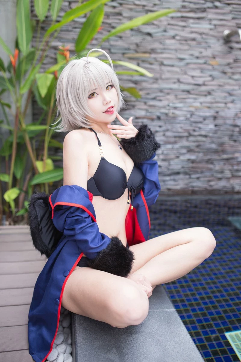 FGO 黑呆阿尔托莉雅黑丝cosplay [97P]