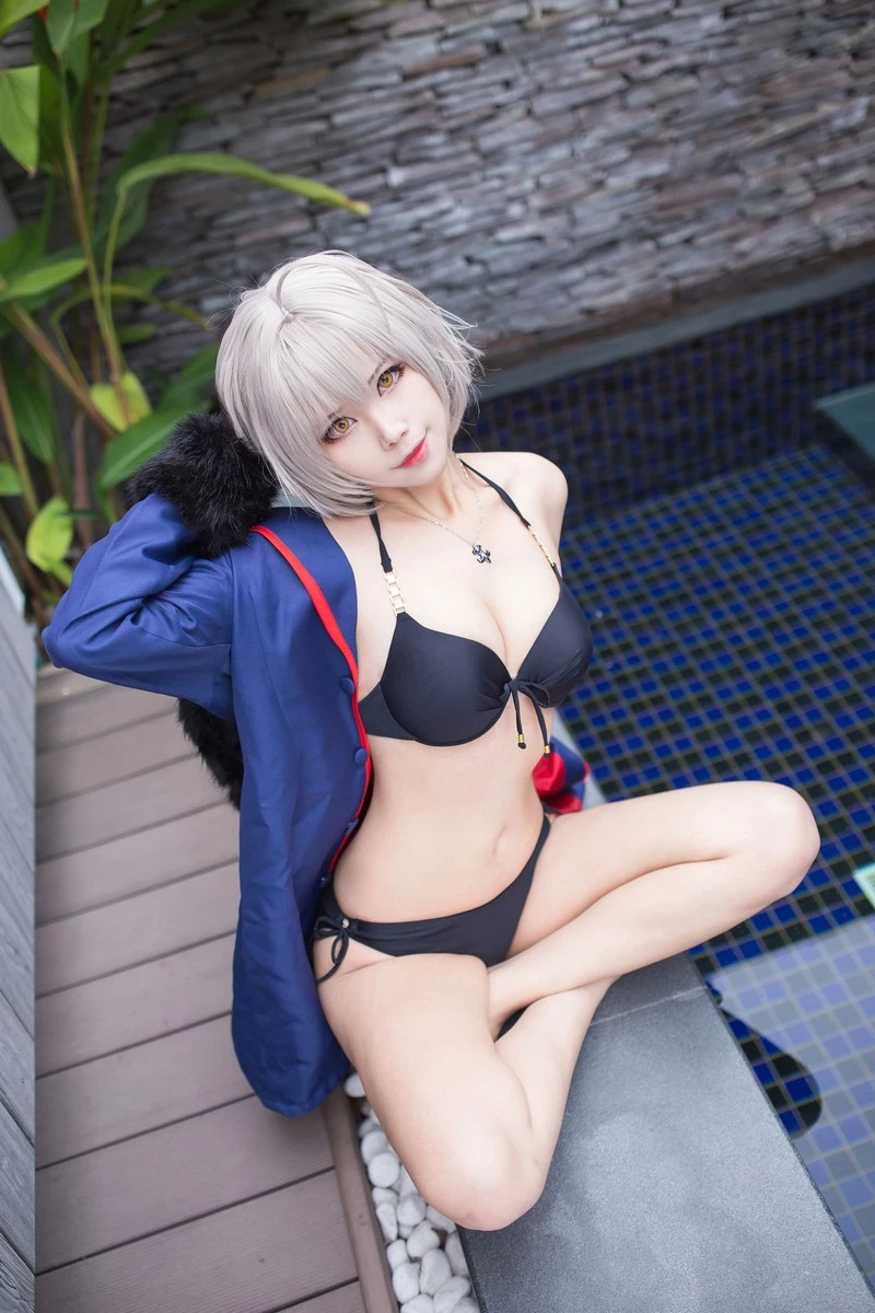 FGO 黑呆阿尔托莉雅黑丝cosplay [97P]