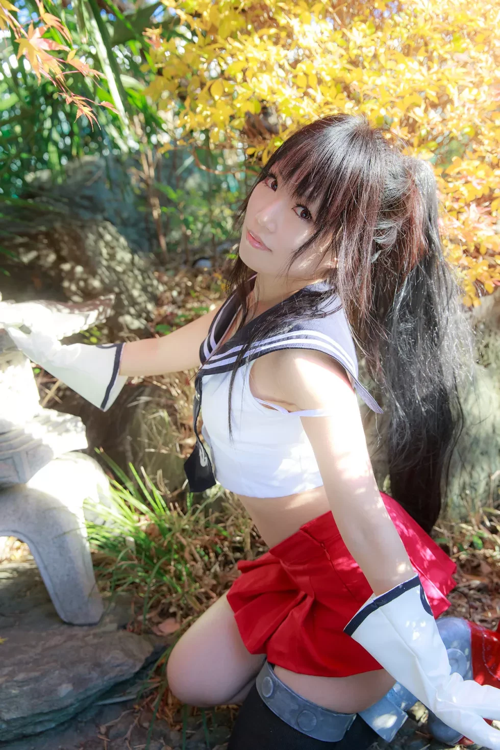 [Cosplay精选]COS正片《Kekkon Kakko Kari》图集阳光美女蕾丝内裤诱惑写真253P