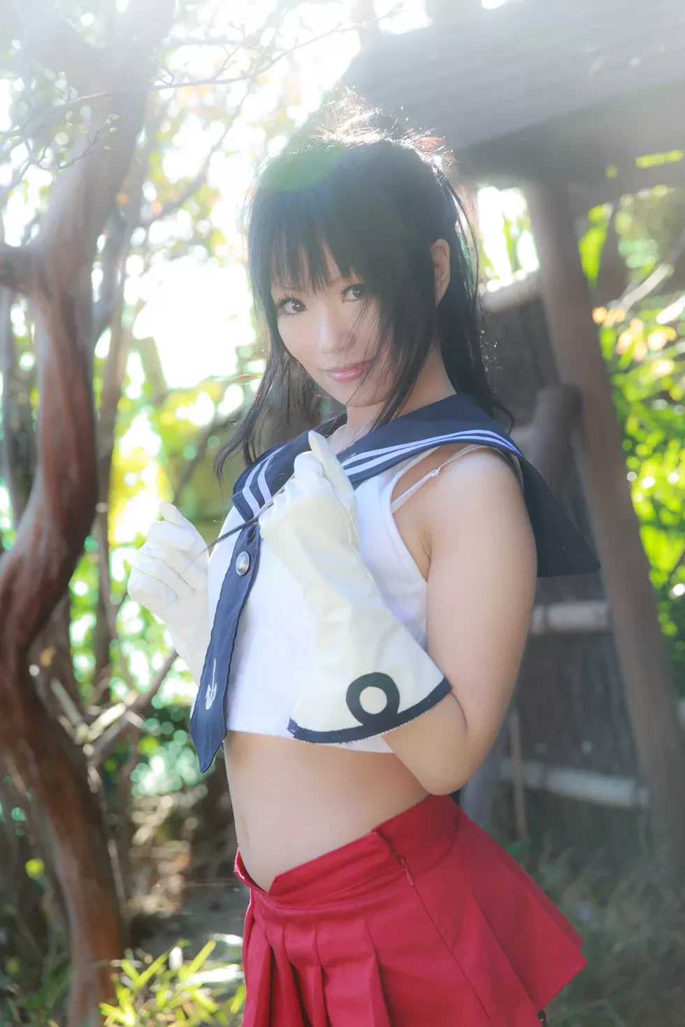 [Cosplay精选]COS正片《Kekkon Kakko Kari》图集阳光美女蕾丝内裤诱惑写真253P