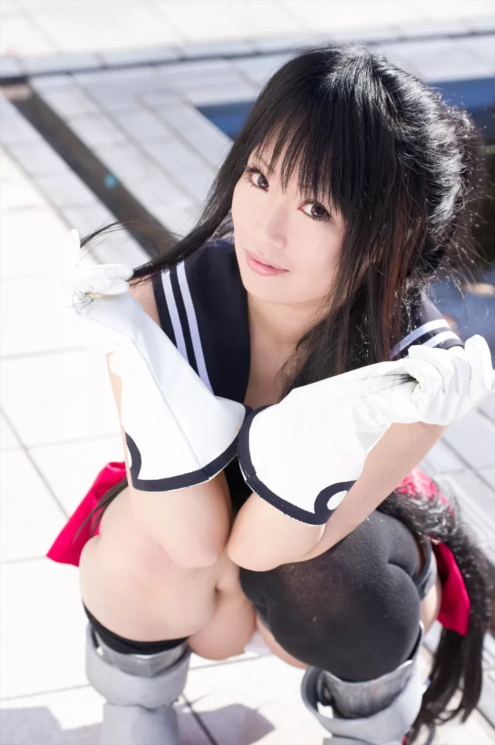 [Cosplay精选]COS正片《Kekkon Kakko Kari》图集阳光美女蕾丝内裤诱惑写真253P