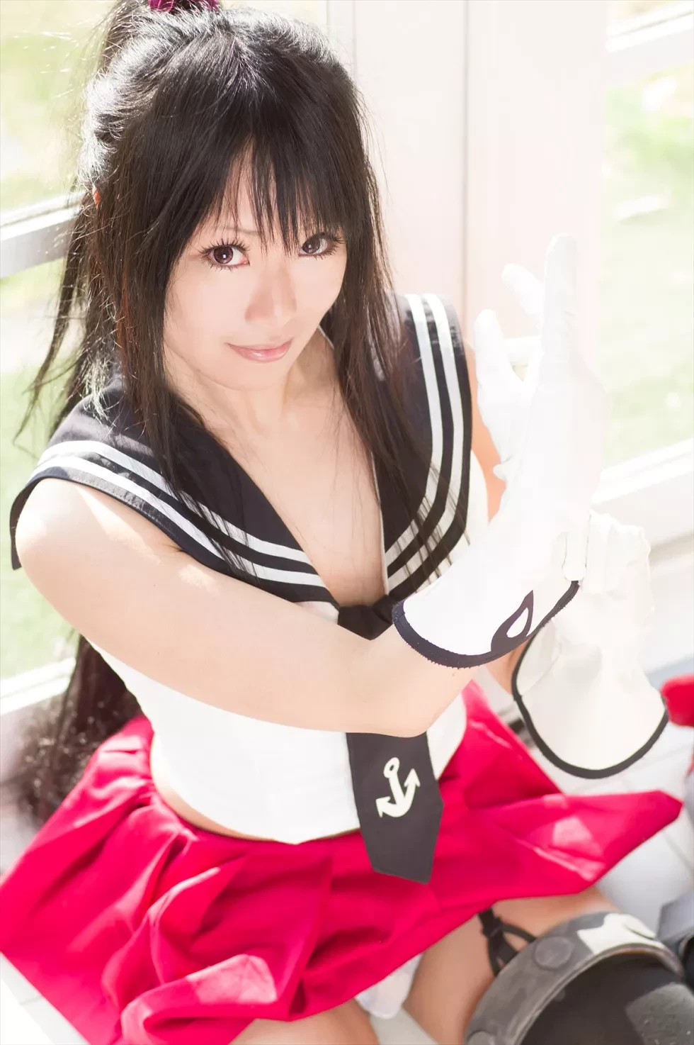 [Cosplay精选]COS正片《Kekkon Kakko Kari》图集阳光美女蕾丝内裤诱惑写真253P