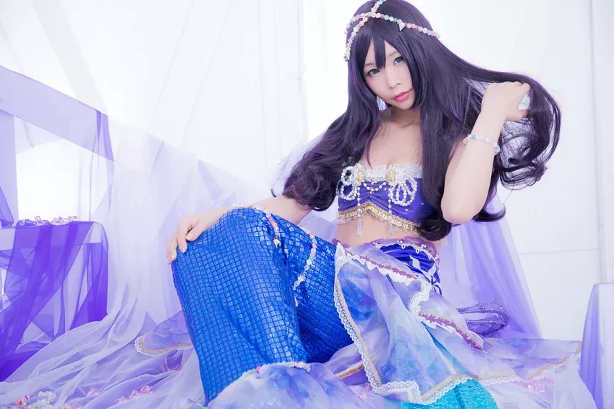 [Cosplay精选]Cosplay正片《AkiLive》图集性感美人鱼 黑丝美腿诱惑写真256P