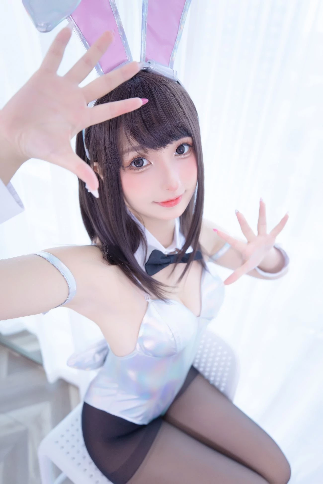 微博美少女神楽板真冬Cosplay性感写真バニーバブル [150P]