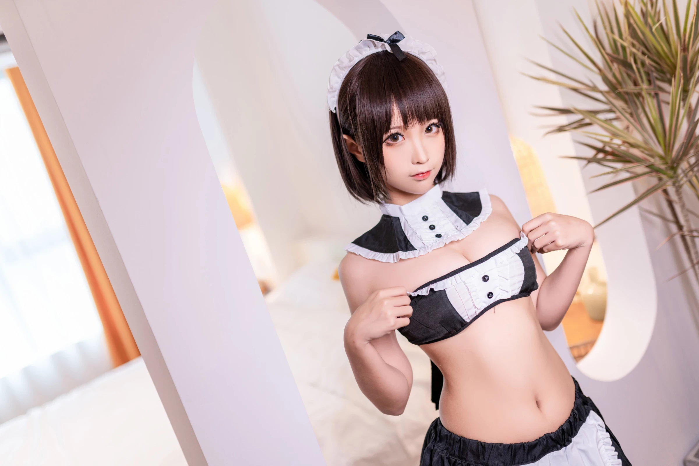 Chun Momo 蠢沫沫 - Maid Who Flirts with Men True Love Version 沫沫真爱版 撩汉女仆 [40P]