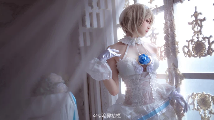 《崩壞3》麗塔•洛絲薇瑟花嫁薔薇誓言Cosplay[CN：滄霽桔梗] [11P]