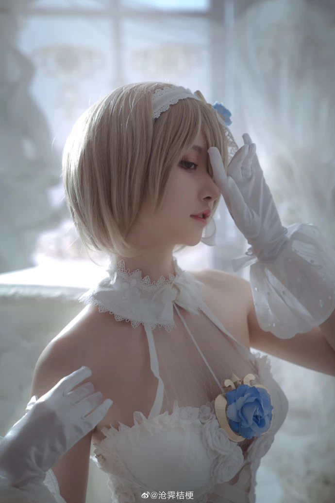 《崩壞3》麗塔•洛絲薇瑟花嫁薔薇誓言Cosplay[CN：滄霽桔梗] [11P]