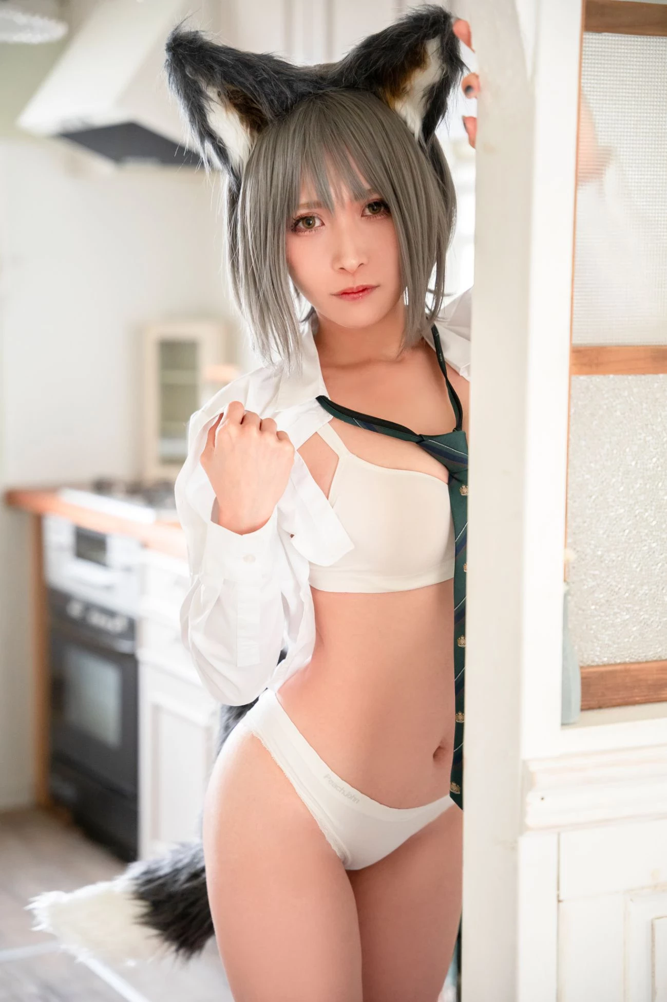 Cosplay C98 girlfriend end JILL オオカミちゃんって呼んでもイイよ 01gakkou