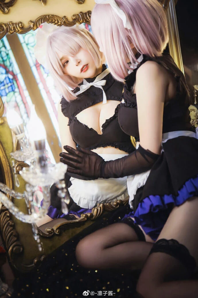 《Fate GrandOrder》瑪修女僕Cosplay[CN：凜子醬] [8P]