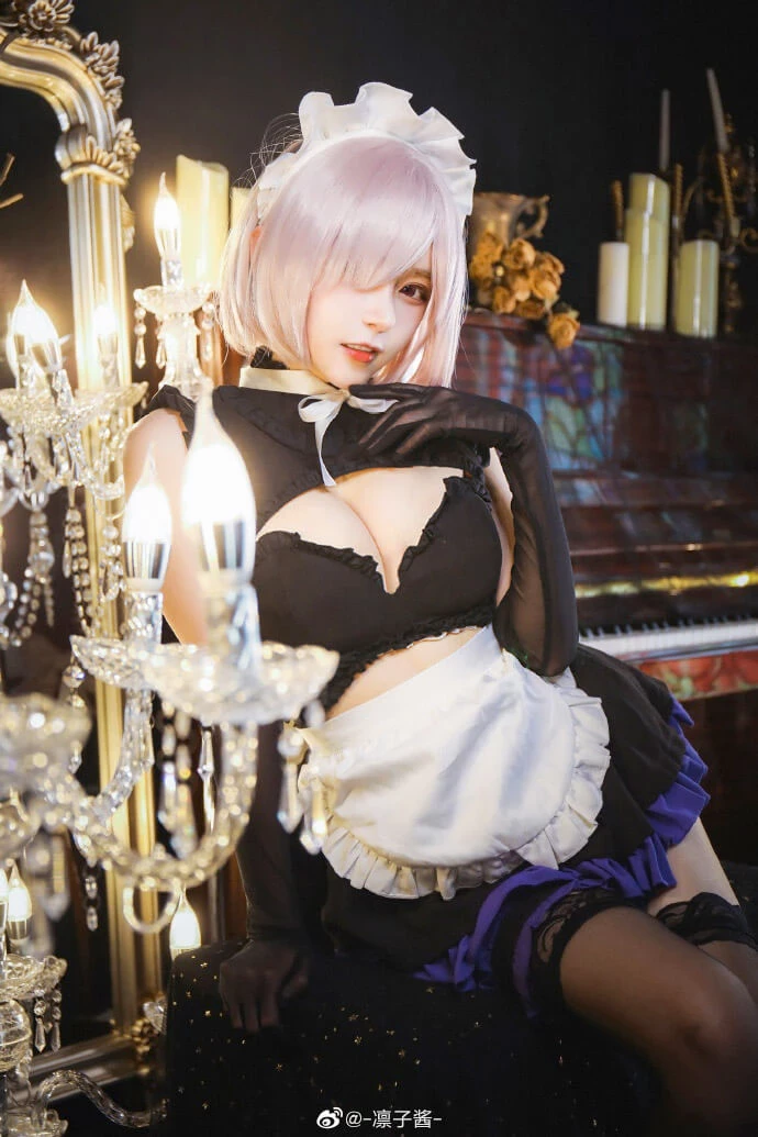 《Fate GrandOrder》瑪修女僕Cosplay[CN：凜子醬] [8P]