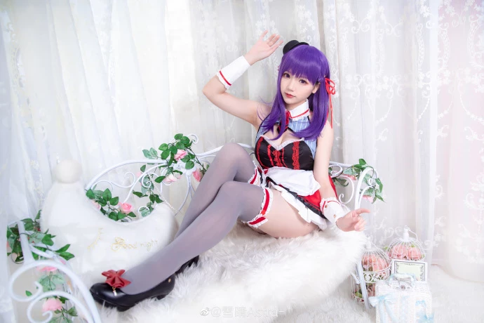 《Fate EXTRA》間桐櫻性感女僕Cosplay[CN：雪晴Astra] [9P]