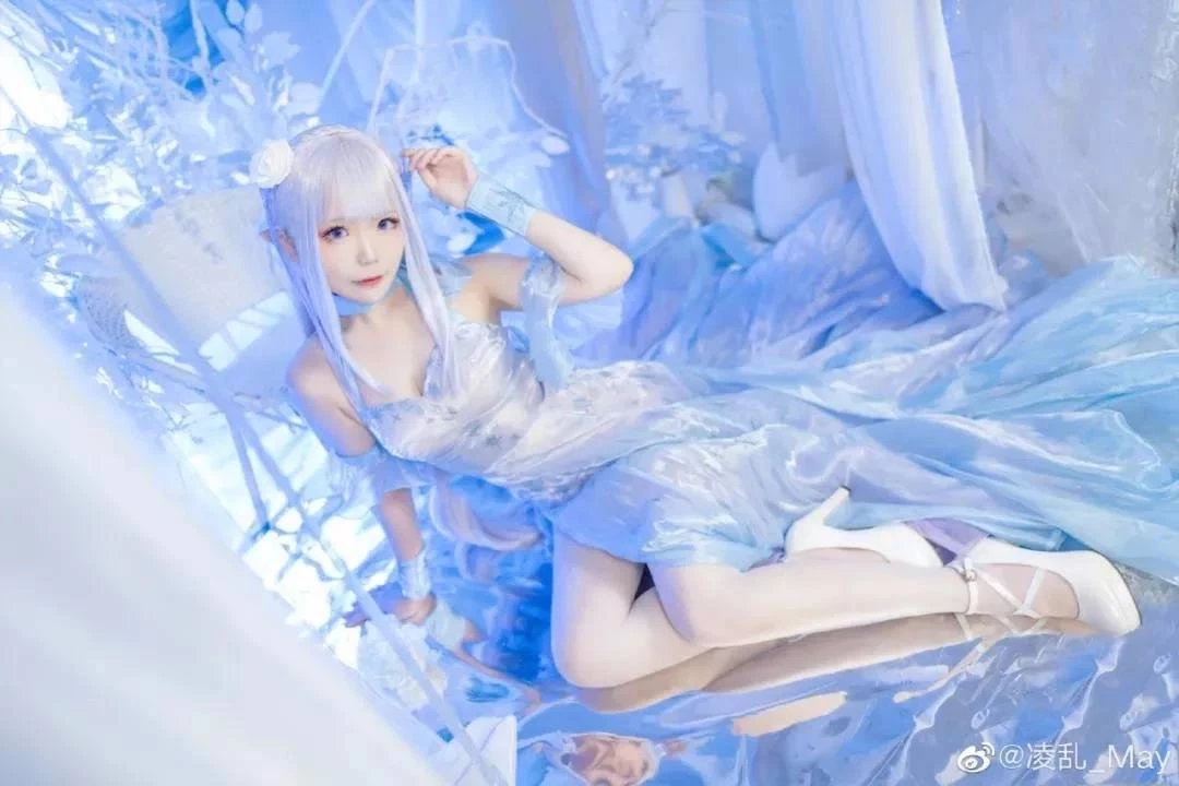 《Re：從零開始的異世界生活》愛蜜莉雅Cosplay[CN：淩亂_May] [9P]