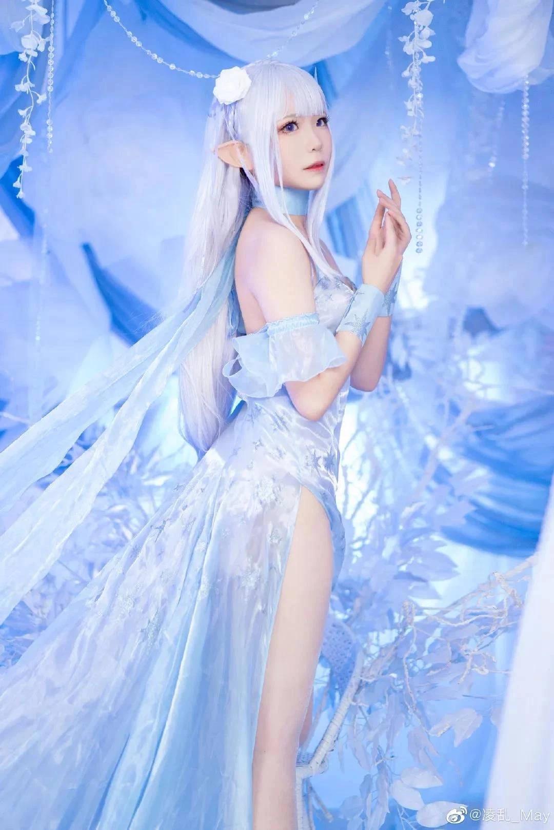 《Re：從零開始的異世界生活》愛蜜莉雅Cosplay[CN：淩亂_May] [9P]