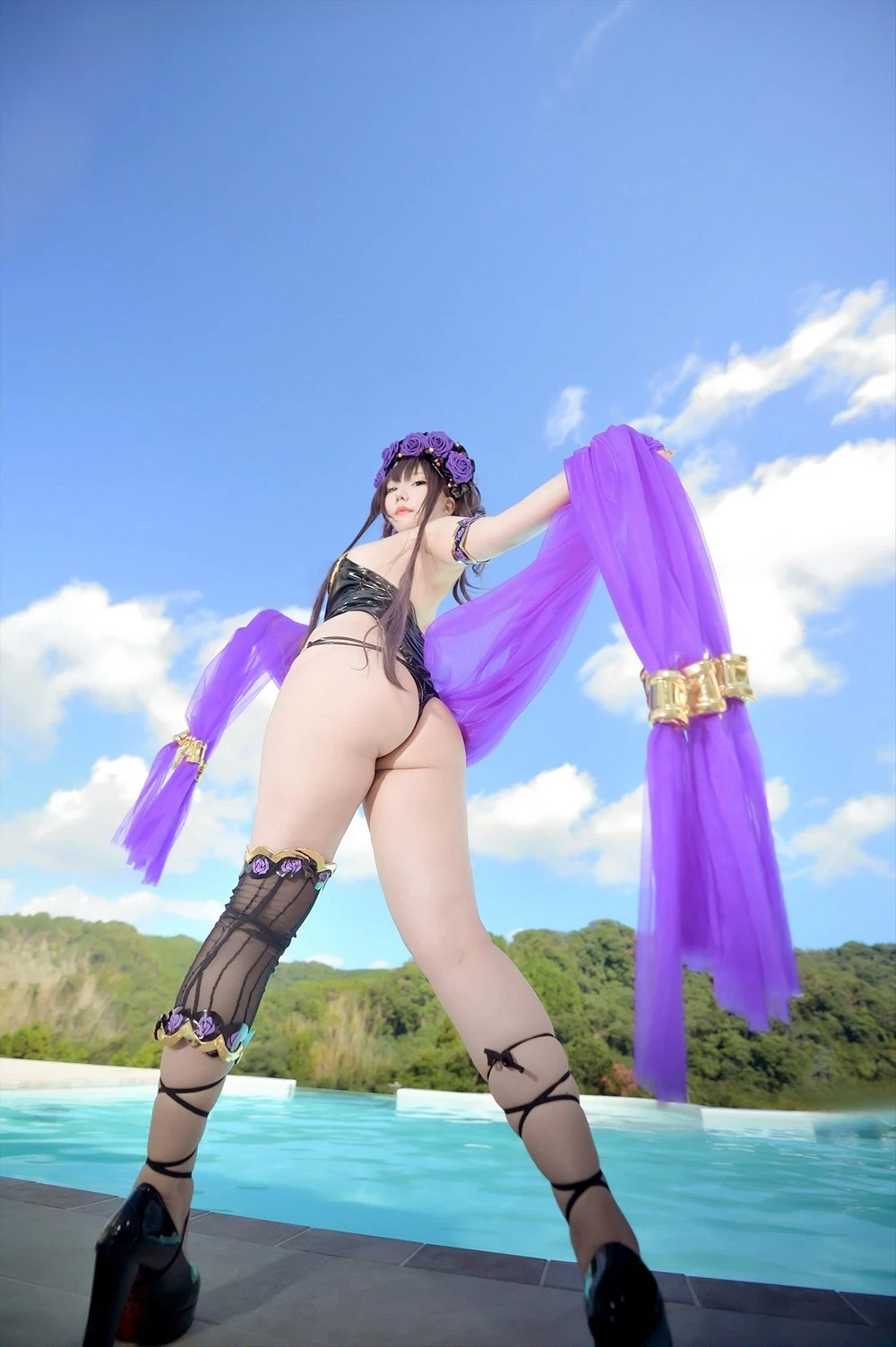 Shooting Star s [Saku] Memories of summer Murasaki Shikibu FGO [Cosplay]