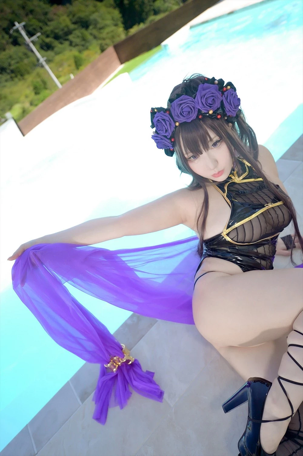 Shooting Star s [Saku] Memories of summer Murasaki Shikibu FGO [Cosplay]