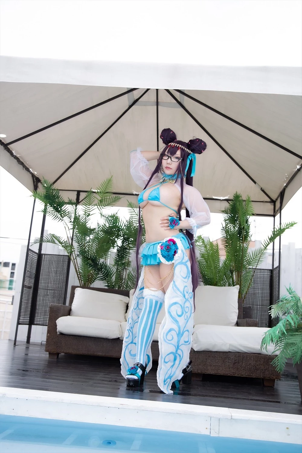 Shooting Star s [Saku] Memories of summer Murasaki Shikibu FGO [Cosplay]