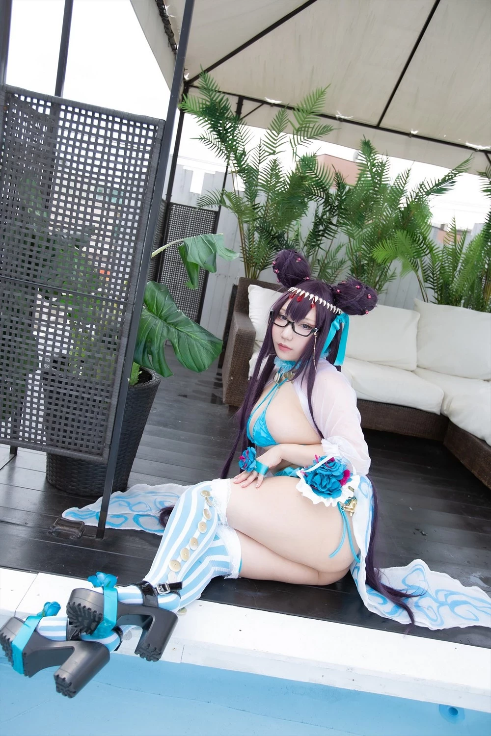 Shooting Star s [Saku] Memories of summer Murasaki Shikibu FGO [Cosplay]