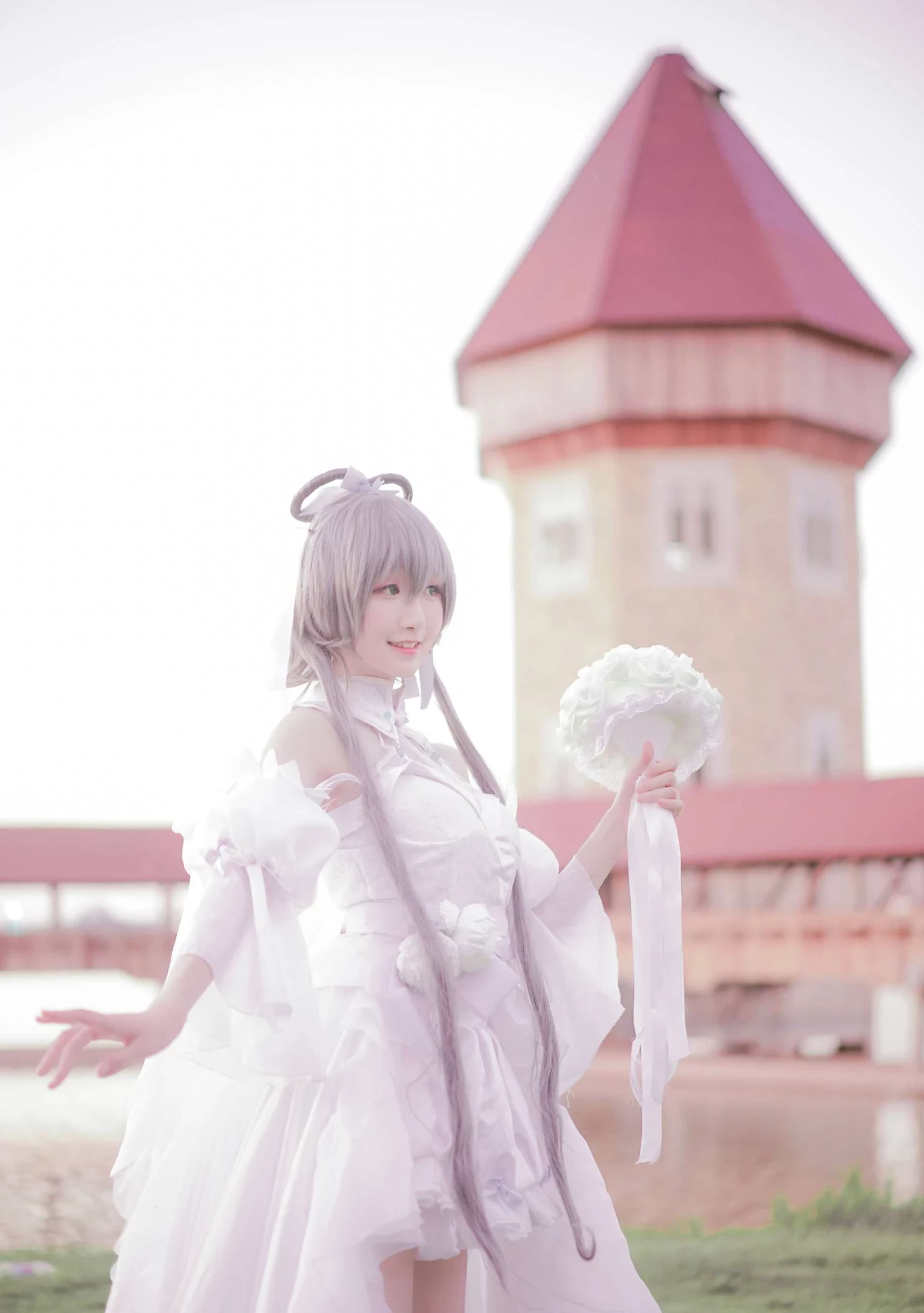 VOCALOID洛天依花嫁[CN：顆栗] [15P]